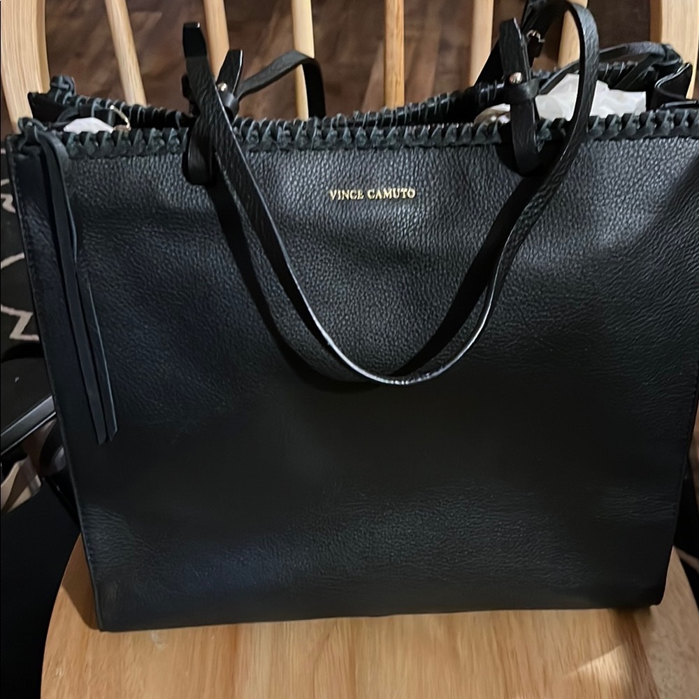 Vince Camuto Black Shoulder Bag